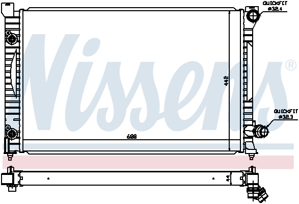Nissens Radiateur 60424