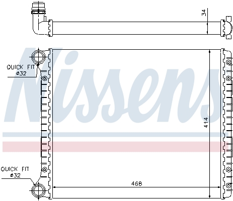 Nissens Radiateur 60426