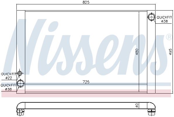 Nissens Radiateur 60428