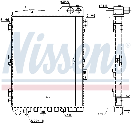 Nissens Radiateur 60442