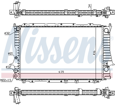 Nissens Radiateur 60457