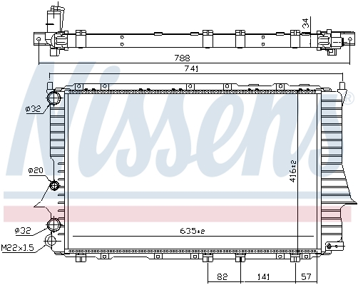 Nissens Radiateur 60460