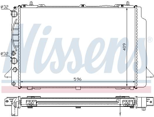 Nissens Radiateur 60466A