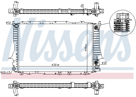 Nissens Radiateur 60476