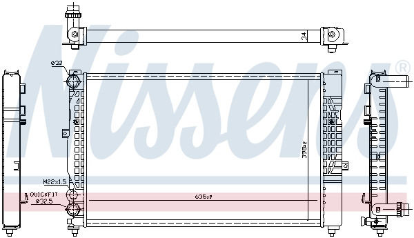 Nissens Radiateur 60491