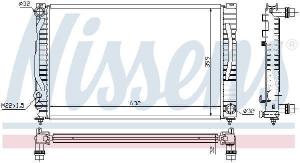 Nissens Radiateur 60497