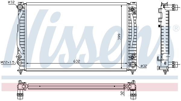 Nissens Radiateur 60498