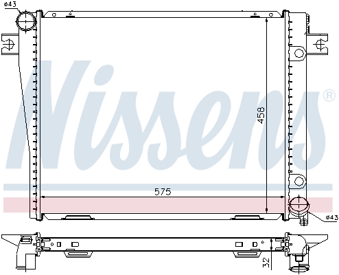 Nissens Radiateur 60602A