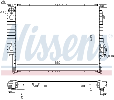 Nissens Radiateur 60619A