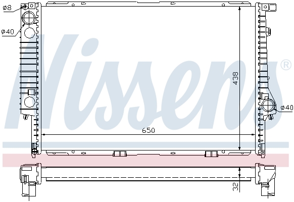 Nissens Radiateur 60622A