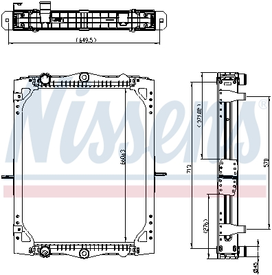 Nissens Radiateur 606425