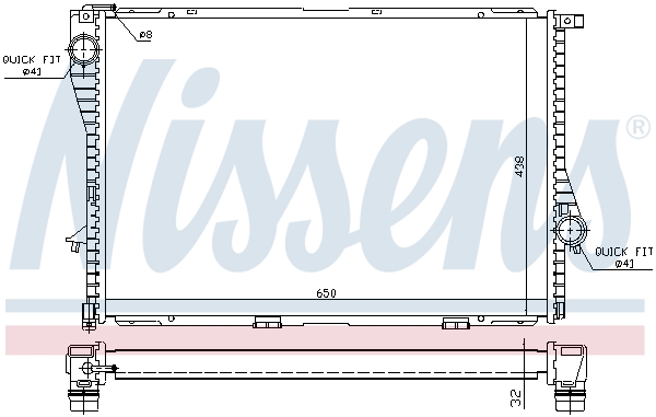 Nissens Radiateur 60648A