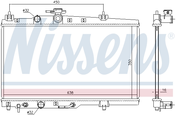 Nissens Radiateur 606689