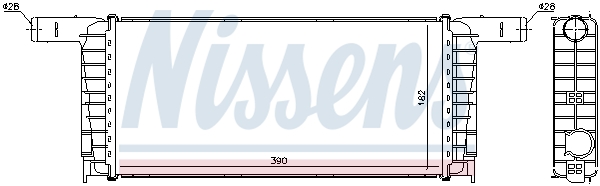 Nissens Radiateur 606695