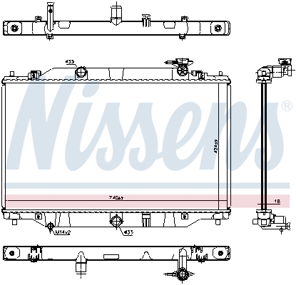 Nissens Radiateur 606698