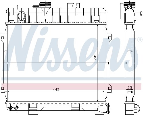 Nissens Radiateur 60674