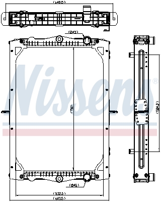 Nissens Radiateur 606772