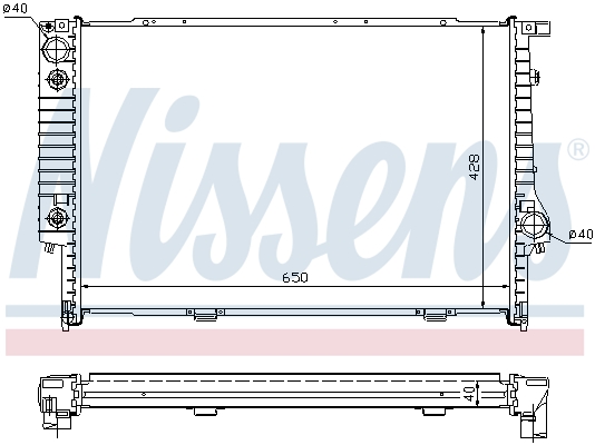 Nissens Radiateur 60694A