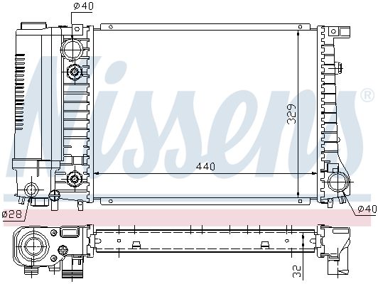 Nissens Radiateur 60703A