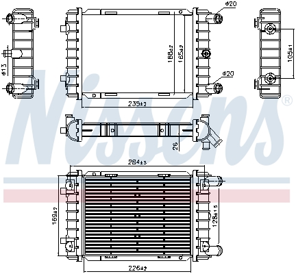 Nissens Radiateur 607112