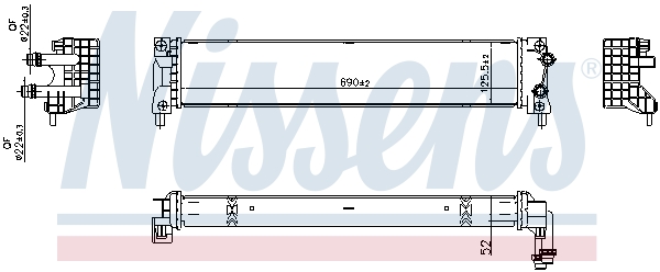 Nissens Radiateur 607179