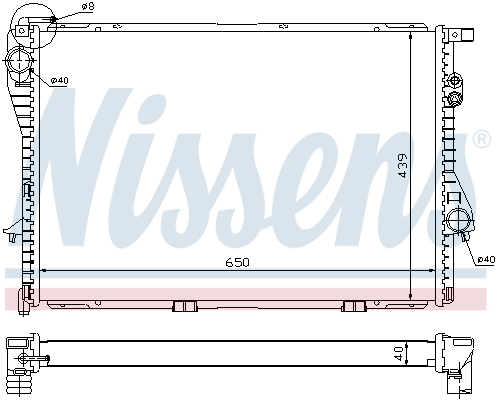 Nissens Radiateur 60752A