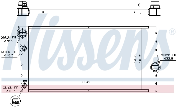 Nissens Radiateur 60769