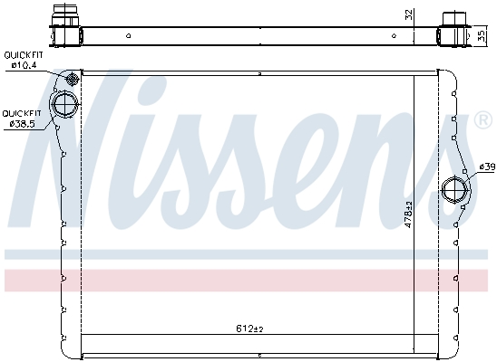 Nissens Radiateur 60777