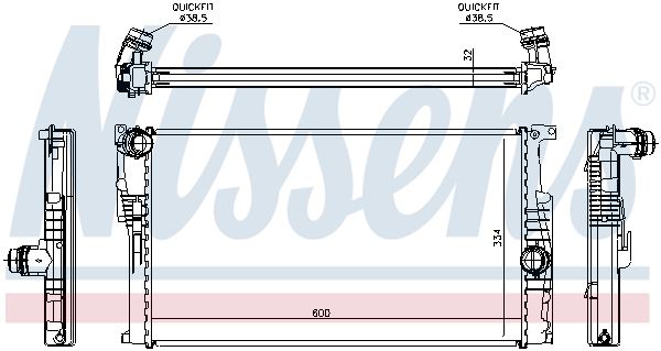 Nissens Radiateur 60816