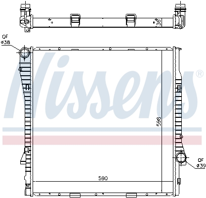 Nissens Radiateur 60819