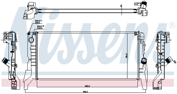 Nissens Radiateur 60861