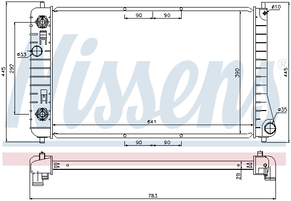 Nissens Radiateur 60917