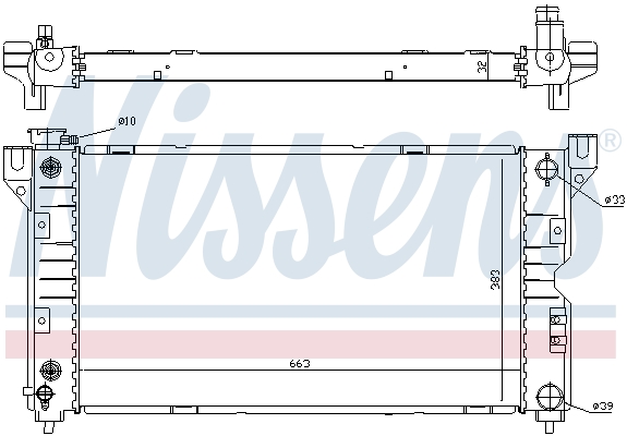 Nissens Radiateur 60984