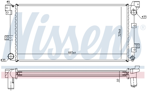 Nissens Radiateur 60985