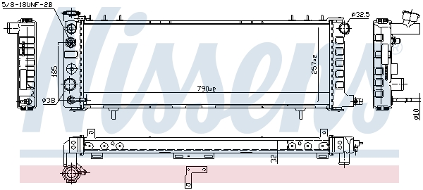 Nissens Radiateur 609881