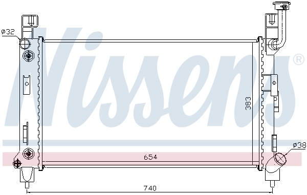 Nissens Radiateur 60992