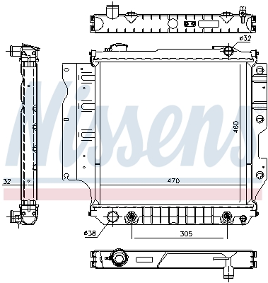 Nissens Radiateur 60993