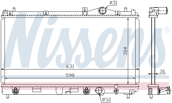 Nissens Radiateur 609941