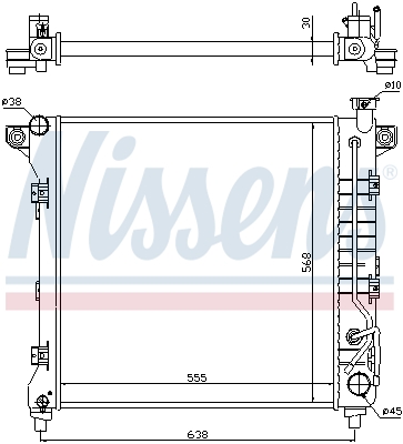 Nissens Radiateur 60998