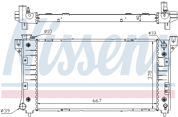 Nissens Radiateur 60999A