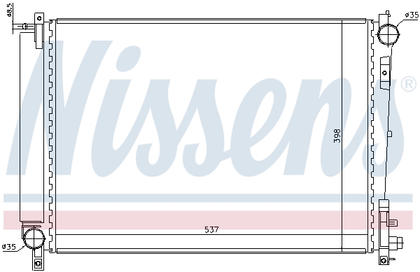 Nissens Radiateur 61006