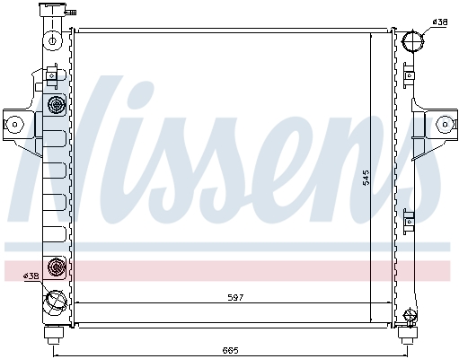 Nissens Radiateur 61009