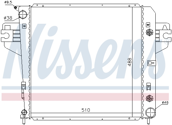 Nissens Radiateur 61017