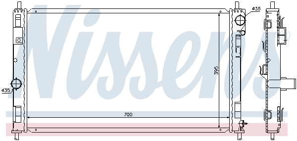 Nissens Radiateur 61019