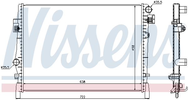 Nissens Radiateur 61027