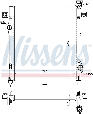 Nissens Radiateur 61030