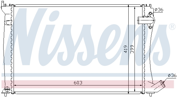 Nissens Radiateur 61298