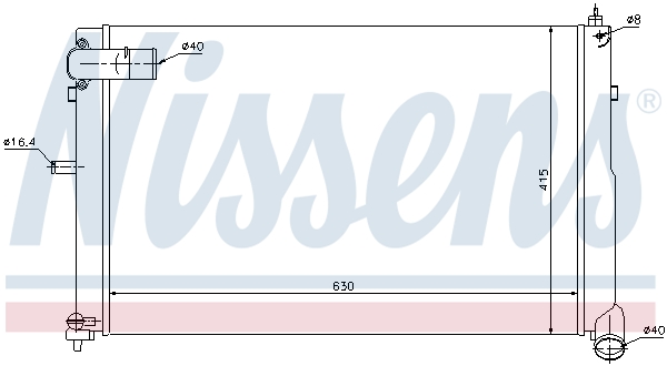 Nissens Radiateur 61308