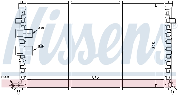 Nissens Radiateur 61344