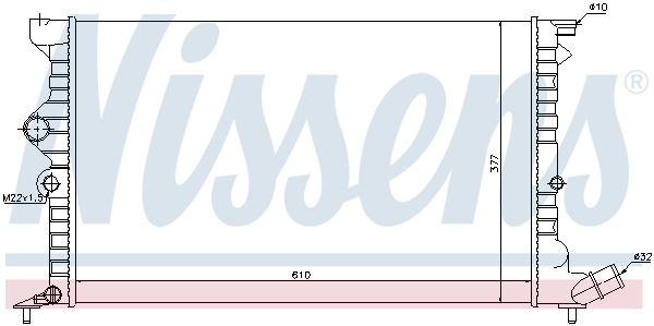 Nissens Radiateur 61383